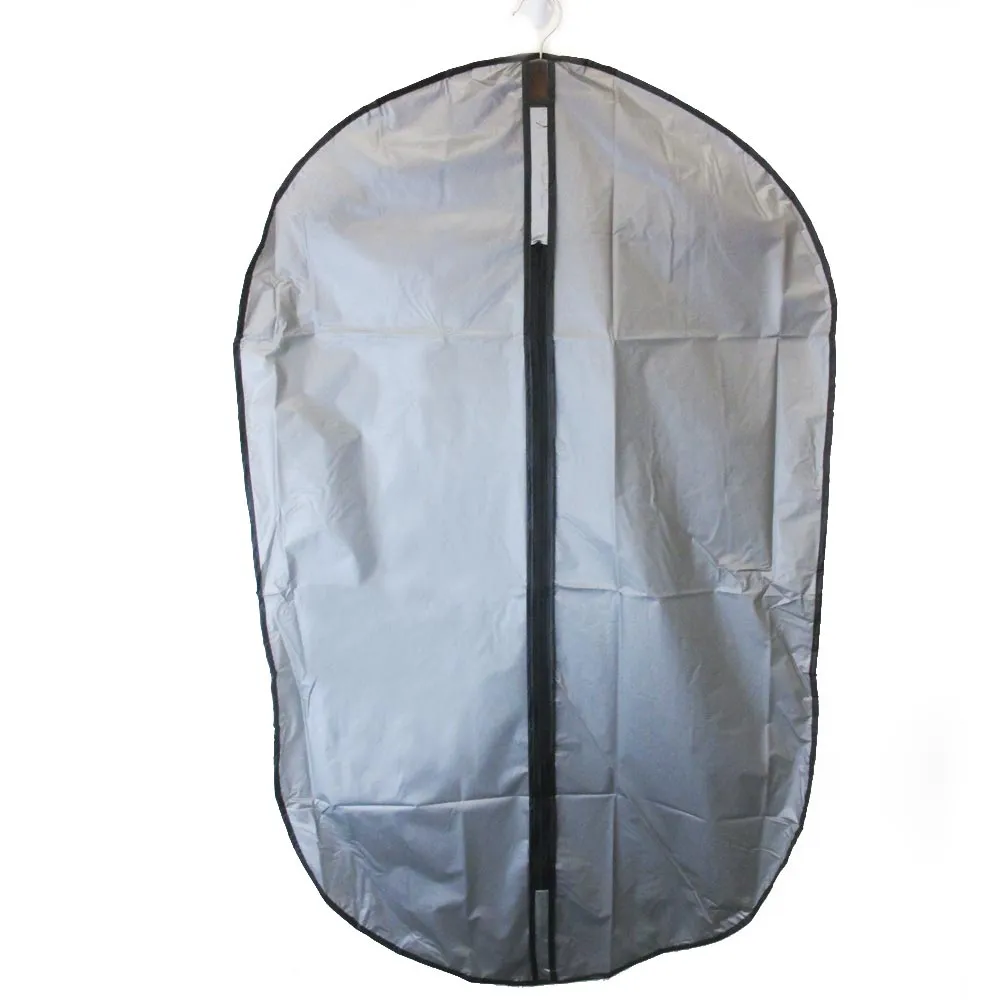2 Hanging Garment Bags for Storage Travel Suit Bag Dress Shirt Coat 40 Inch