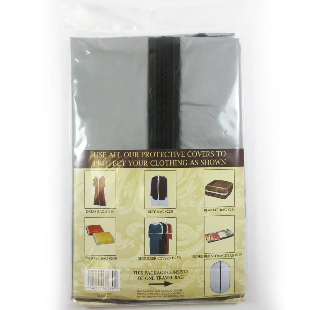 2 Hanging Garment Bags for Storage Travel Suit Bag Dress Shirt Coat 40 Inch