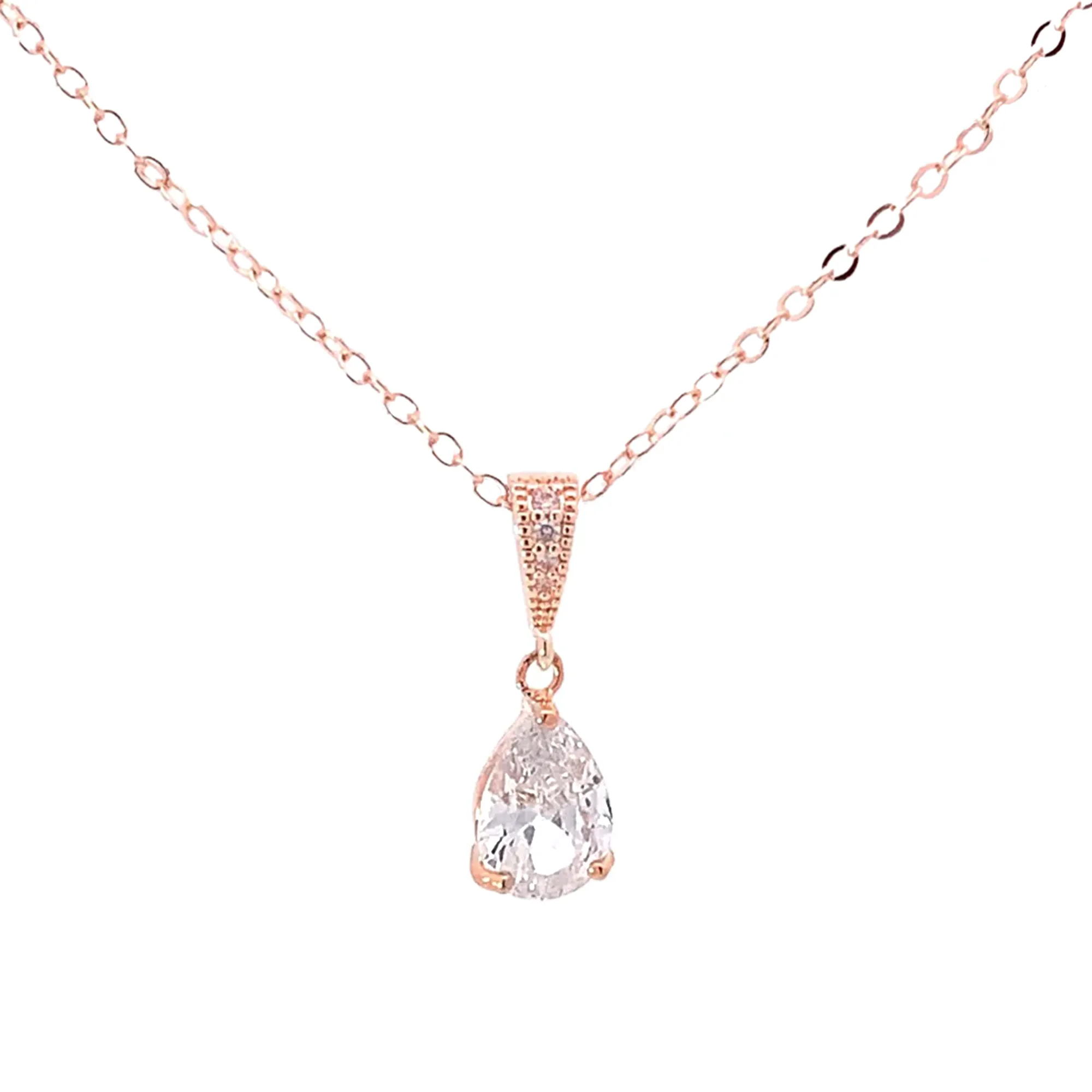 Avery Mini Teardrop Necklace