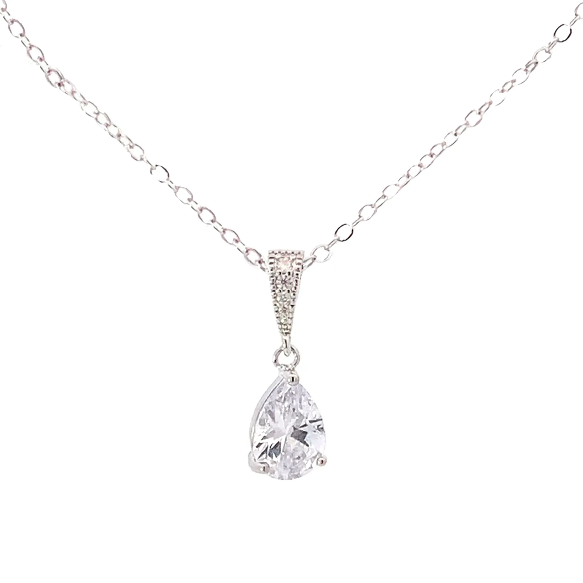 Avery Mini Teardrop Necklace