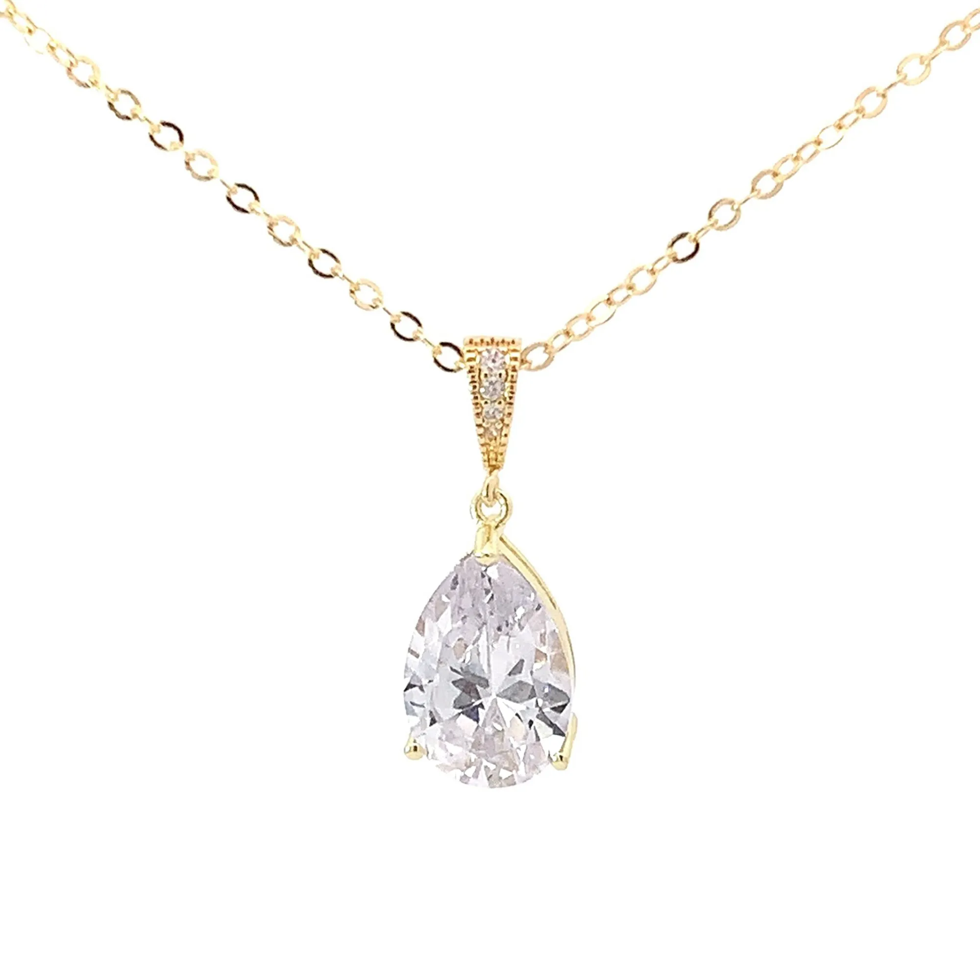 Avery Teardrop Necklace