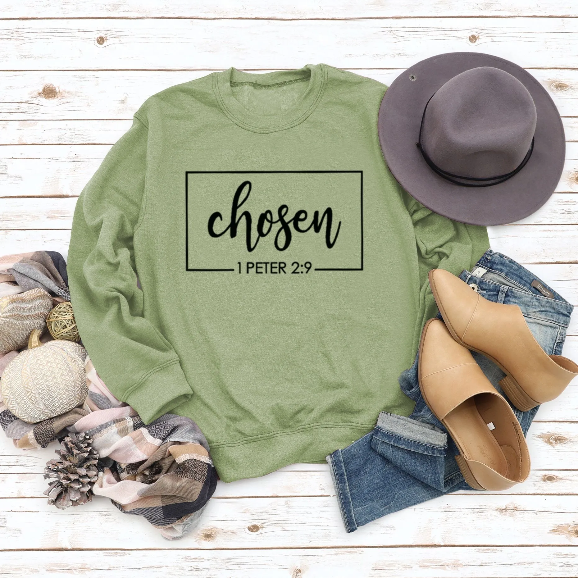 Casual O-Neck Long Sleeve Letter Print Sweatshirt