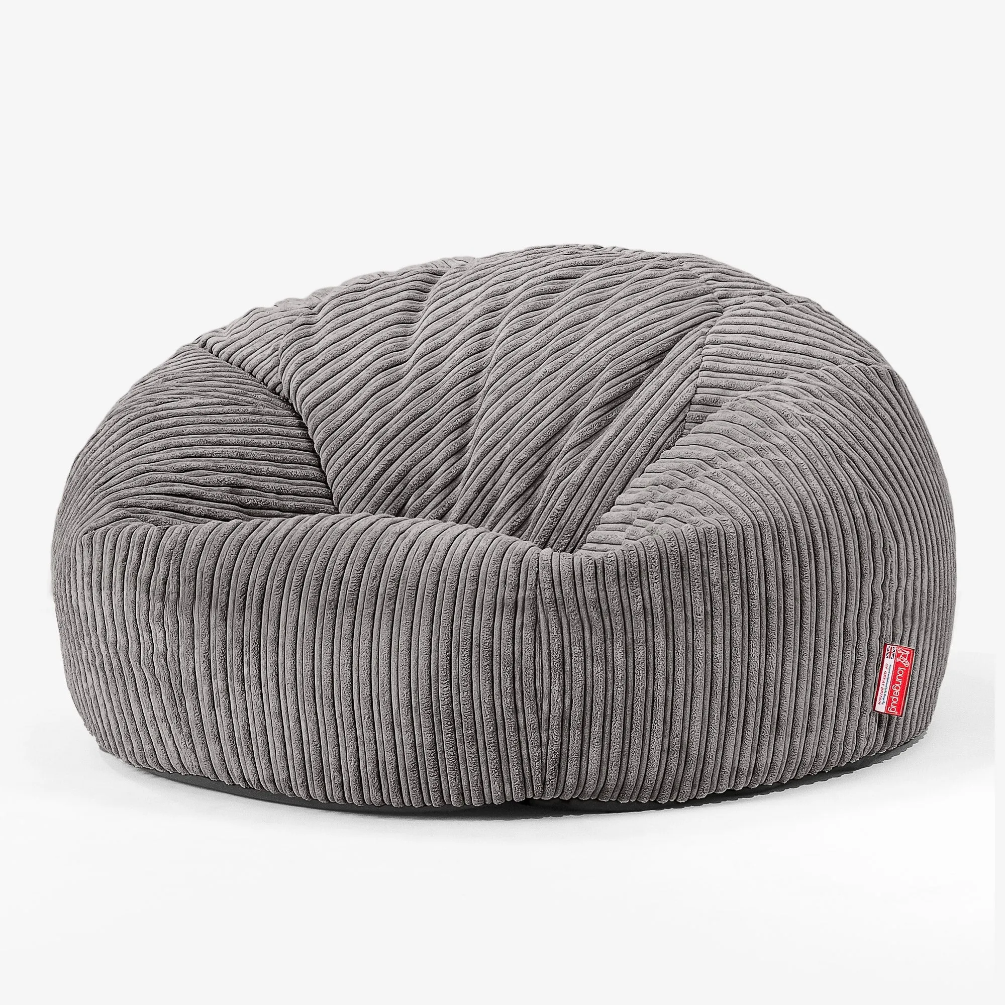 Children's Bean Bag Sofa 6-14 yr - Cord Graphite Grey