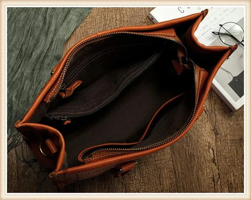 Johana - Genuine Leather Large Handbag Women