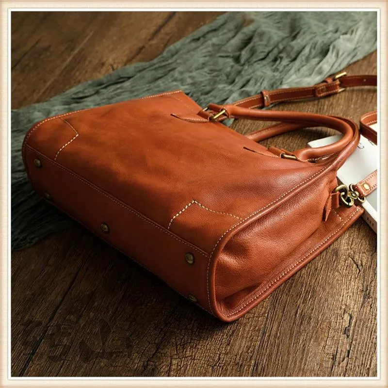 Johana - Genuine Leather Large Handbag Women