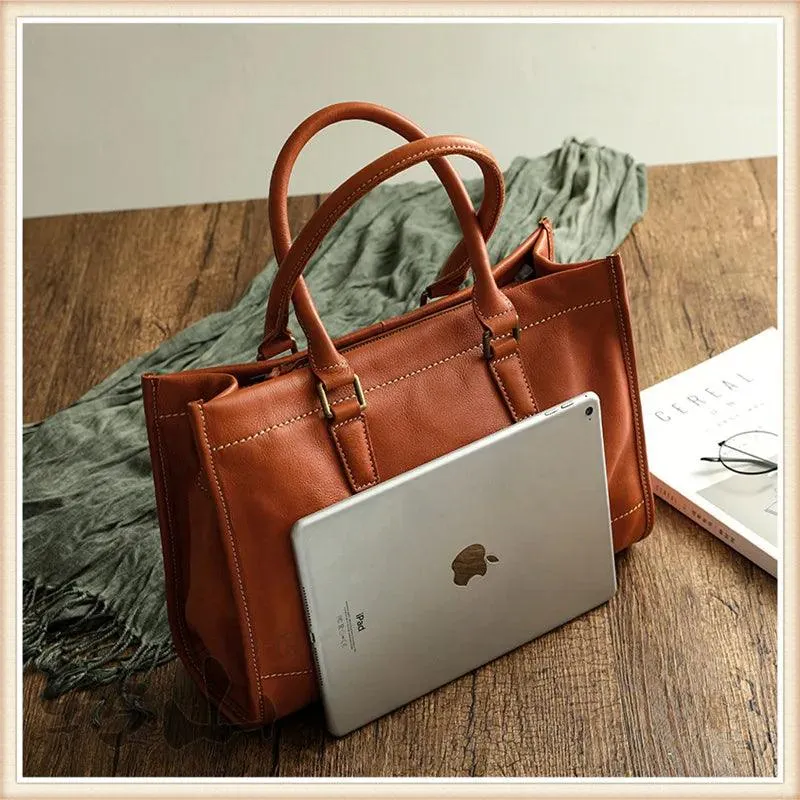 Johana - Genuine Leather Large Handbag Women
