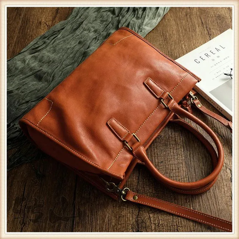 Johana - Genuine Leather Large Handbag Women