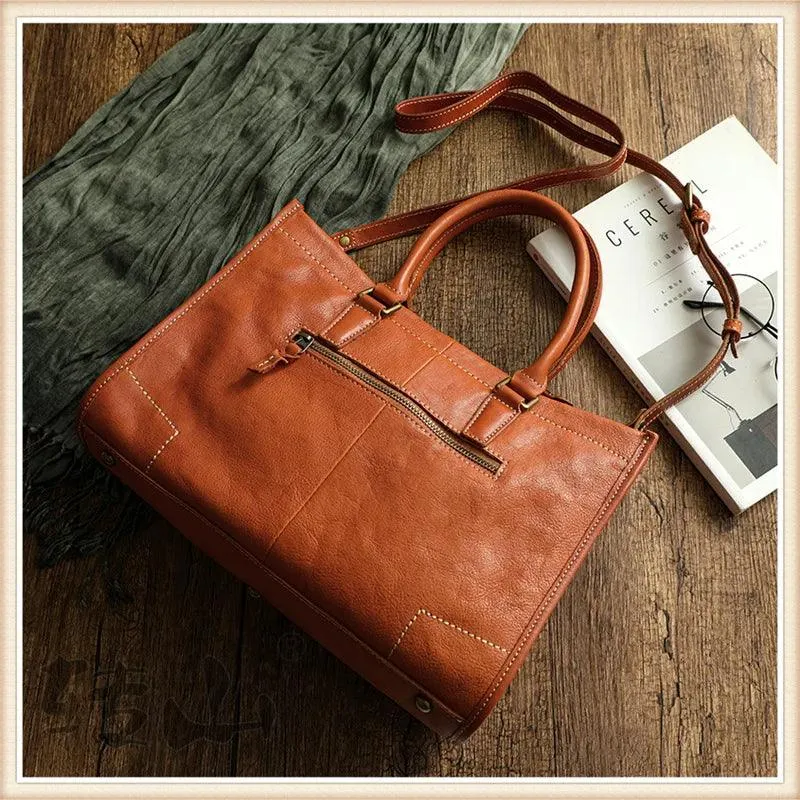 Johana - Genuine Leather Large Handbag Women