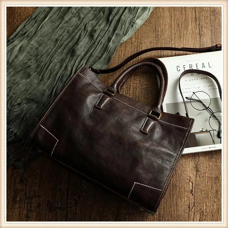 Johana - Genuine Leather Large Handbag Women