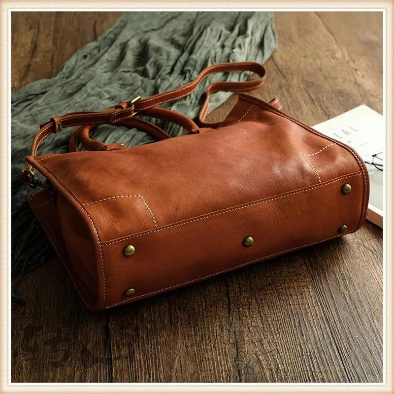 Johana - Genuine Leather Large Handbag Women