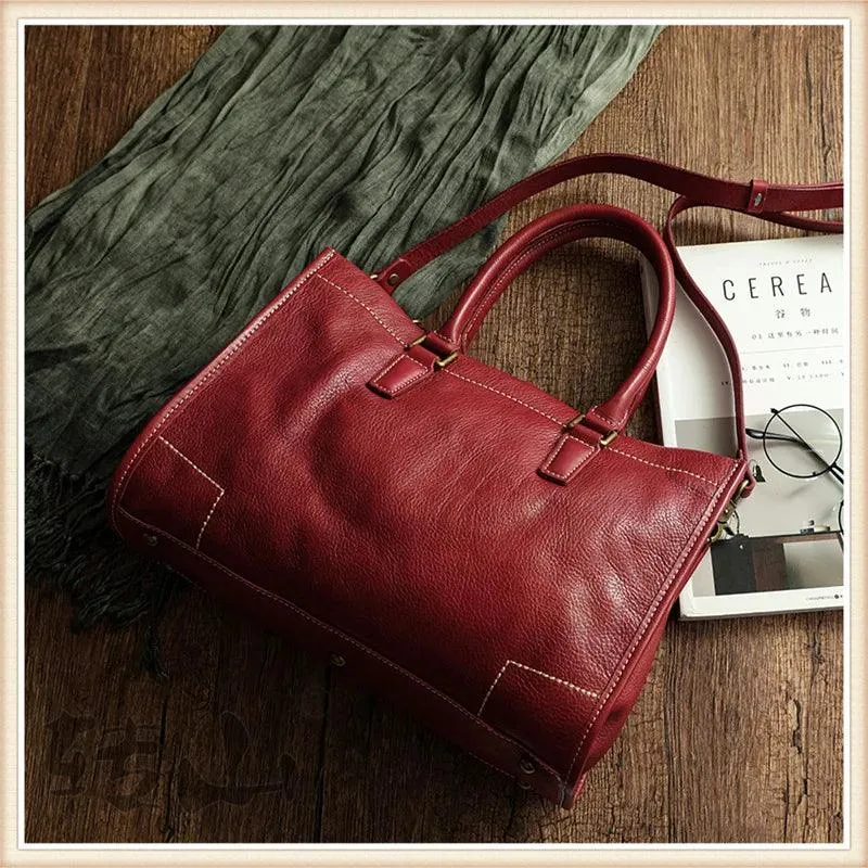 Johana - Genuine Leather Large Handbag Women