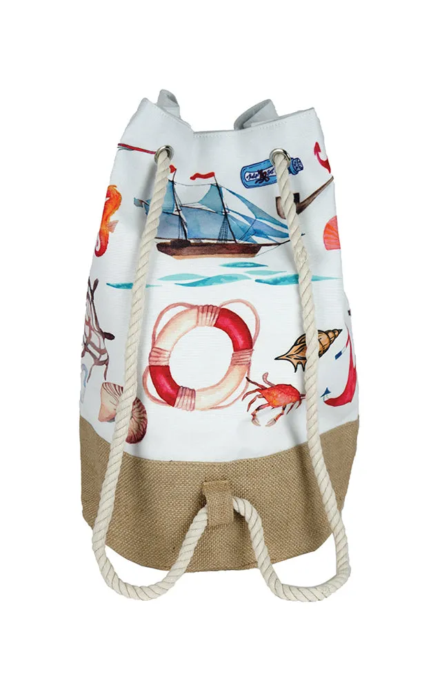 MBB0035 Sea Life Beach Bag (BACKPACK)