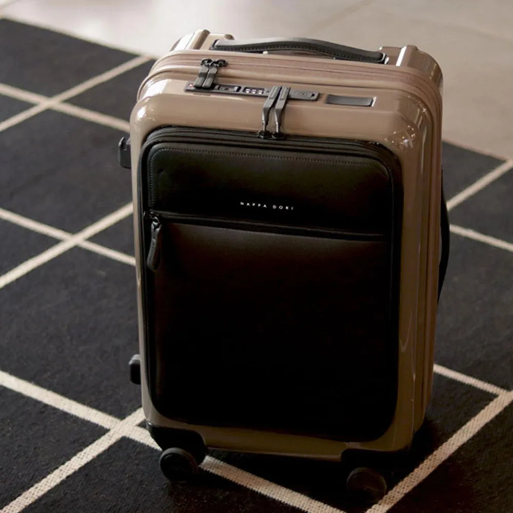 Nappa Dori Rover Carryon Travel Bag-Grey