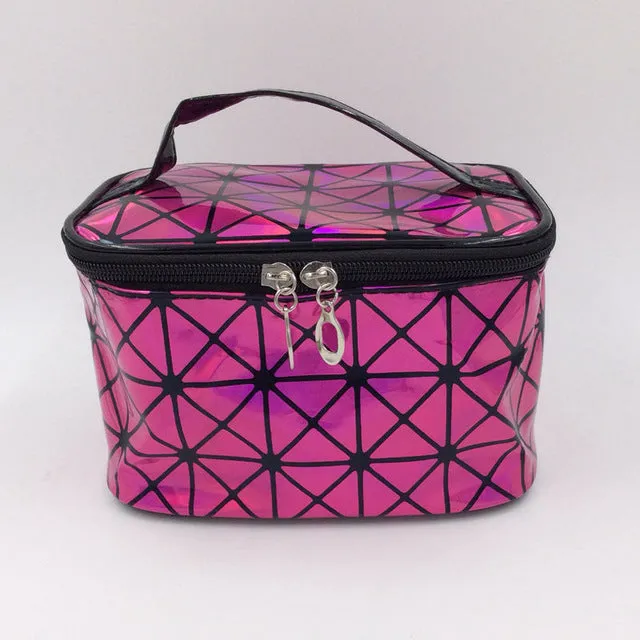 PU Leather Travel Organizer Cosmetic Bags