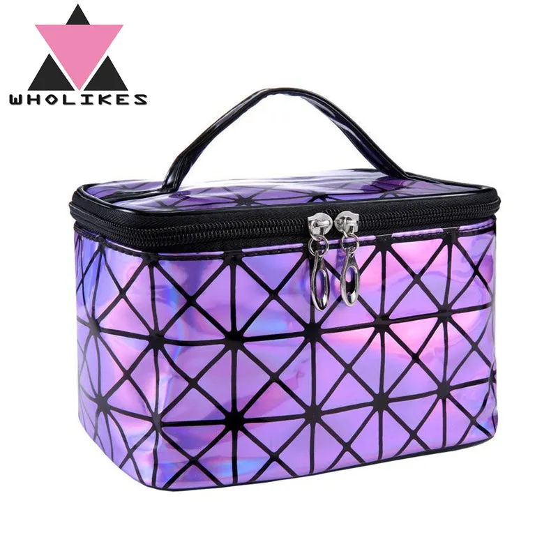 PU Leather Travel Organizer Cosmetic Bags