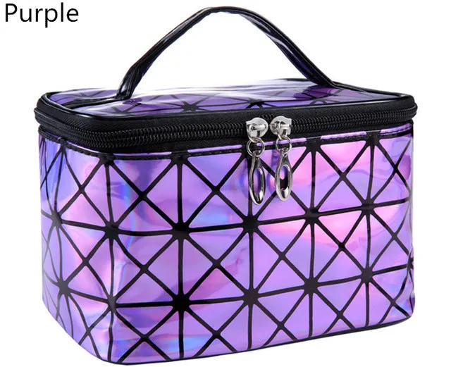 PU Leather Travel Organizer Cosmetic Bags