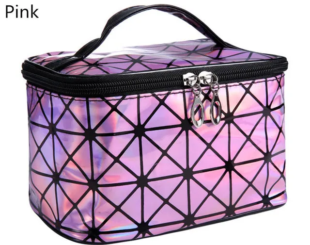 PU Leather Travel Organizer Cosmetic Bags