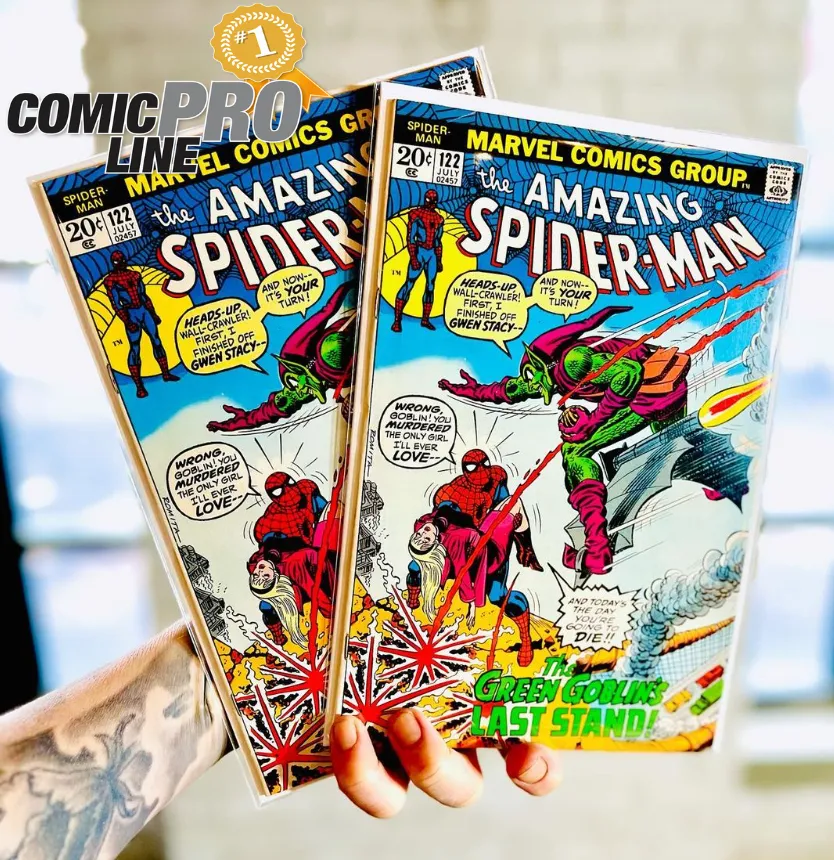 Resealable Silver Size Mylar Comic Bags - 100 Pack