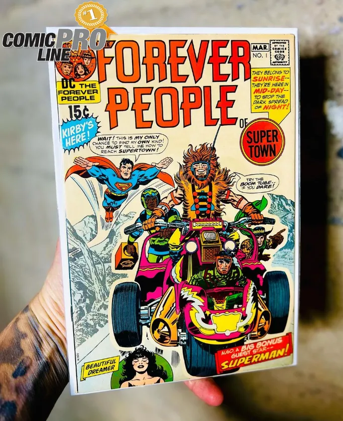 Resealable Silver Size Mylar Comic Bags - 100 Pack