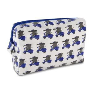 Ro’s Garden Blue Beep Beep Cosmetic Bag