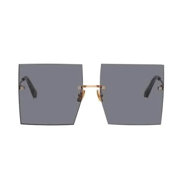 Trendy Oversized Square Sunglasses