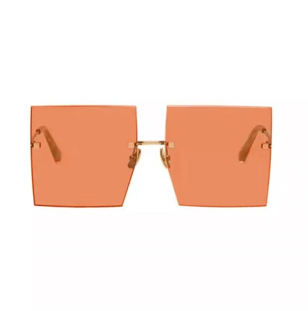 Trendy Oversized Square Sunglasses